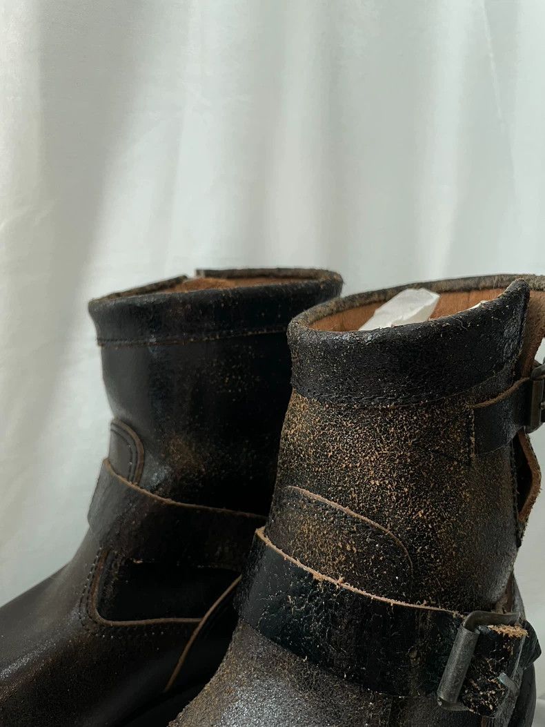 Junya Watanabe Junya Watanabe Medieval women's brown leather engineer boot Size US 7.5 / IT 37.5 - 4 Thumbnail