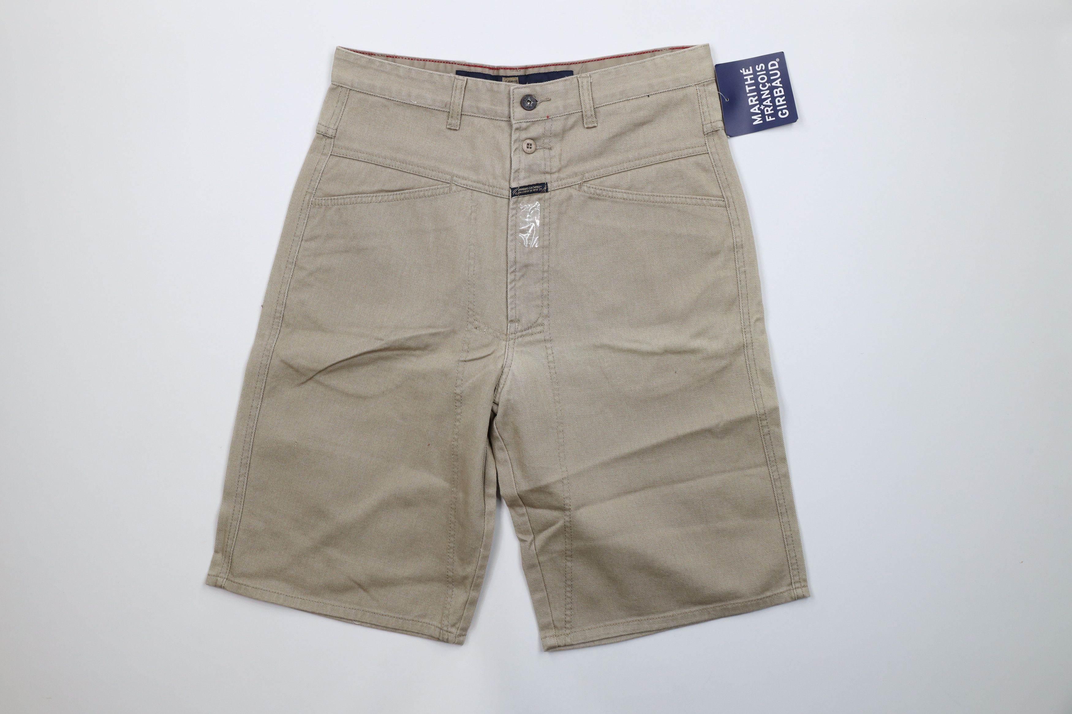 Marithe + Francois Girbaud × Vintage NOS Vintage 90s Marithe Francois Girbaud Denim Jean Shorts Size US 32 / EU 48 - 3 Thumbnail