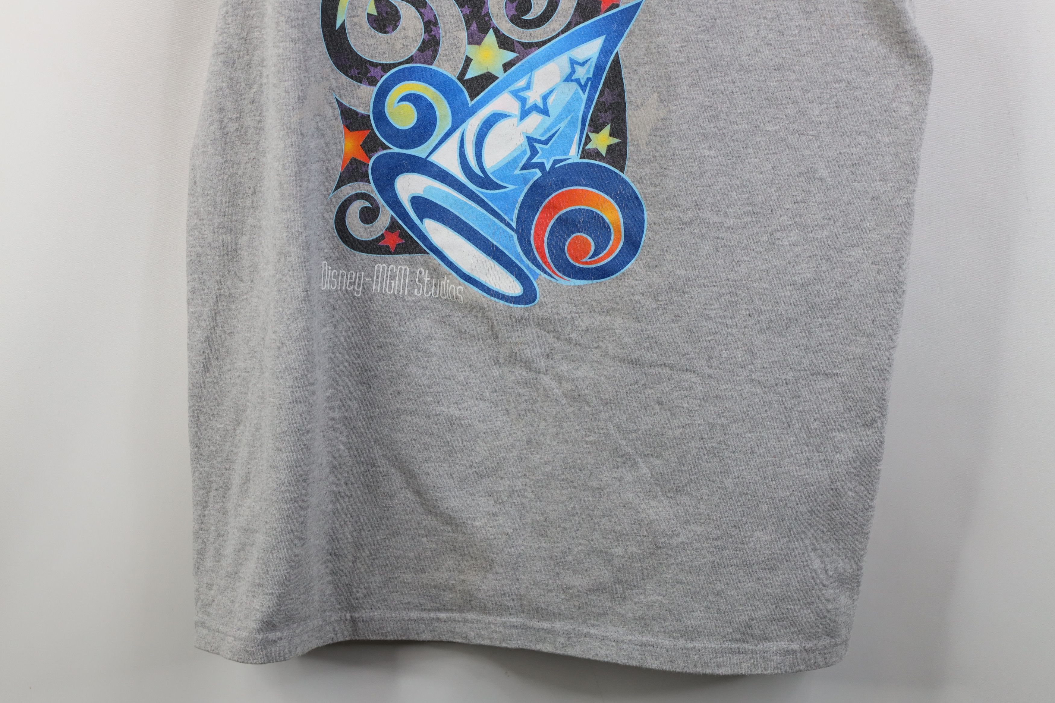Disney Vintage 90s Disney MGM Studios Tank Top T-Shirt Heather Gray Size US XL / EU 56 / 4 - 3 Thumbnail