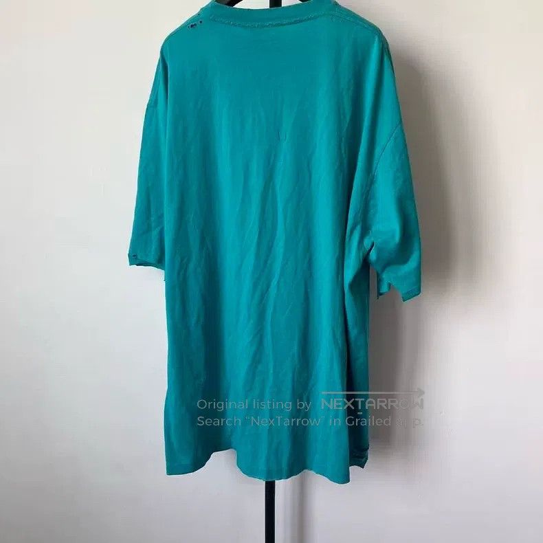 Balenciaga Balenciaga Mosaic Blurred Logo BB Letter Loose Hole Distre Size US L / EU 52-54 / 3 - 2 Thumbnail