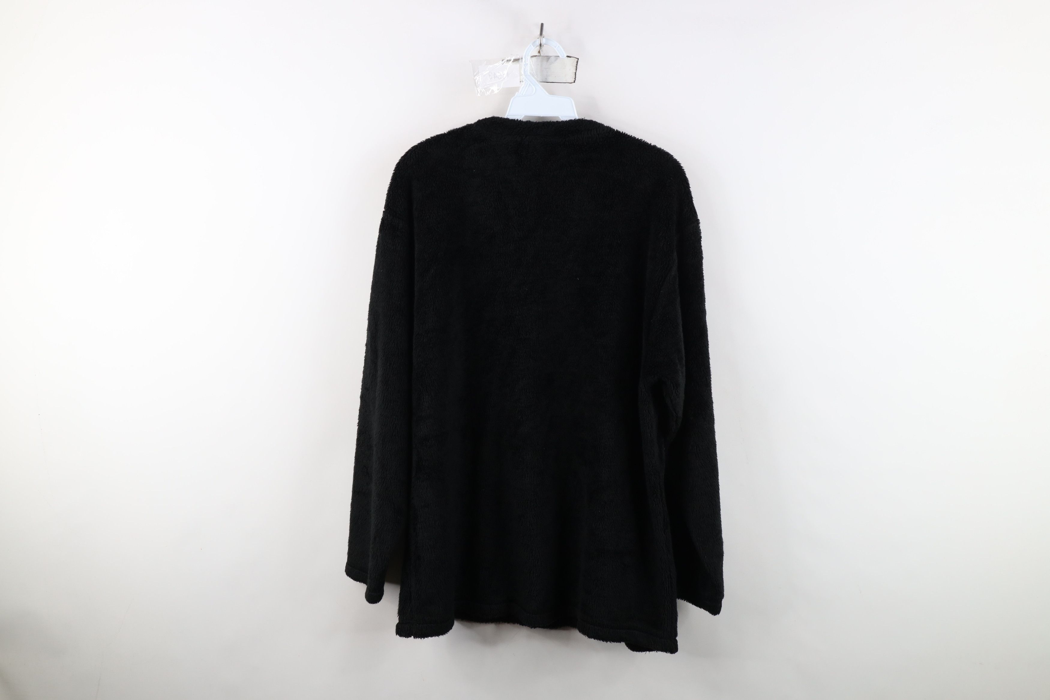 Disney Vintage 90s Walt Disney Studios Shag Fleece Sweater USA Size L / US 10 / IT 46 - 10 Thumbnail