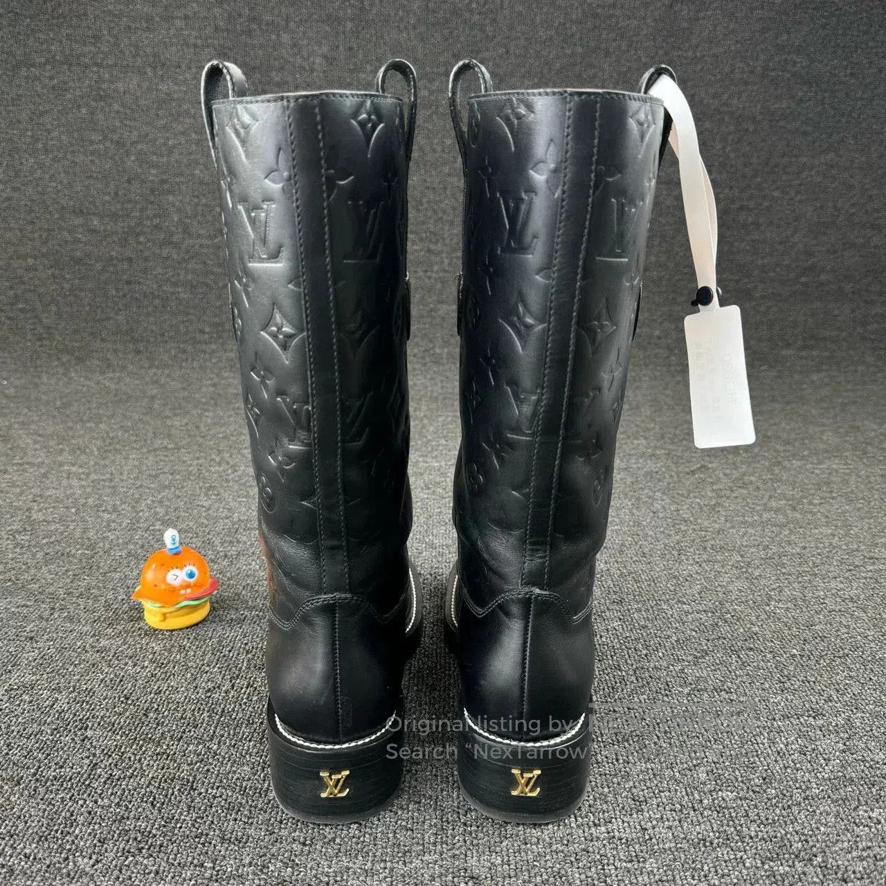 Louis Vuitton louis vuitton embossed pattern knight boots. Size US 7 / IT 37 - 7 Thumbnail