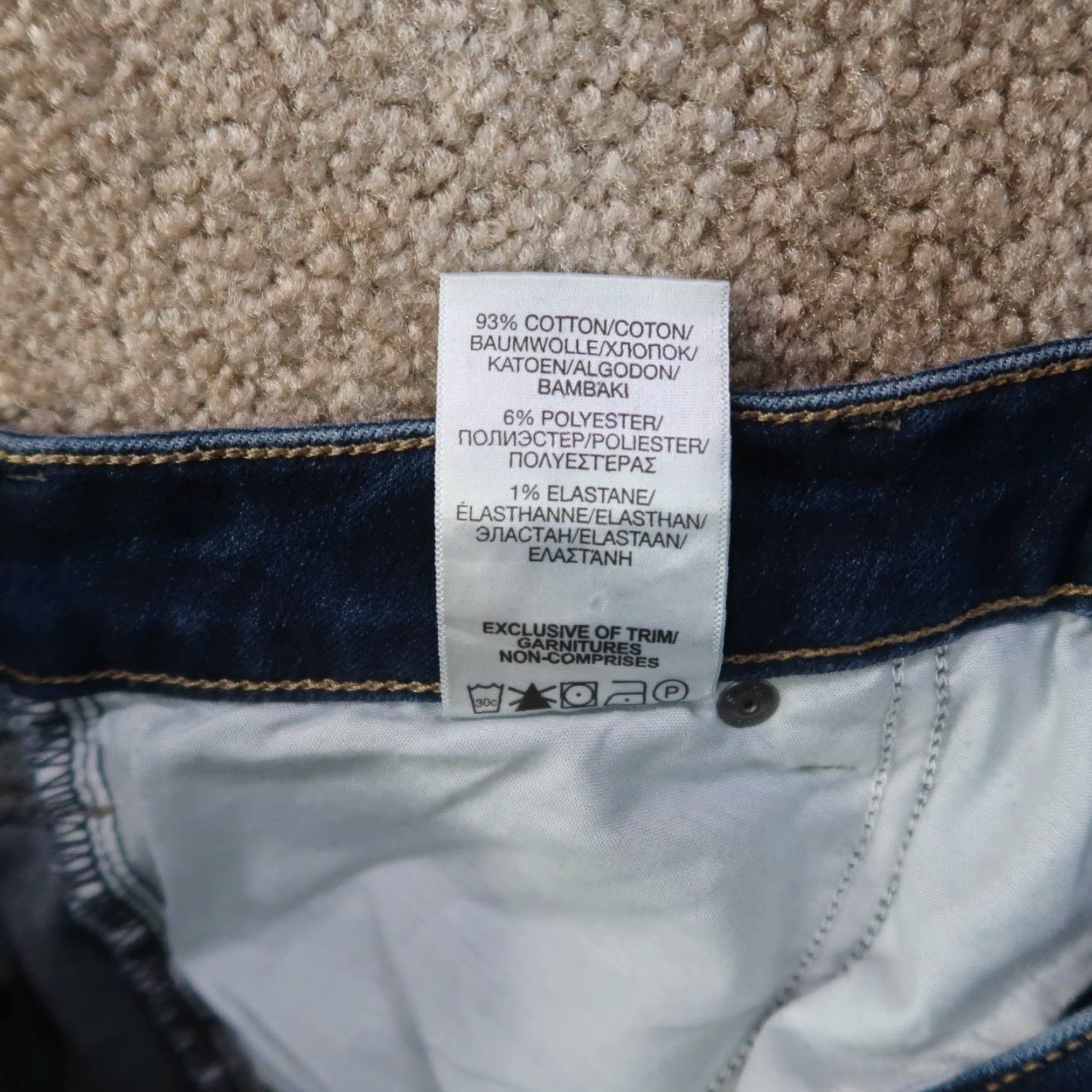 Silver Jeans Co. Silver Jeans Women's Jeans Bootcut Slim 30x31 Blue Denim Stretch Regular 5-Pocket Size 30" / US 8 / IT 44 - 5 Thumbnail
