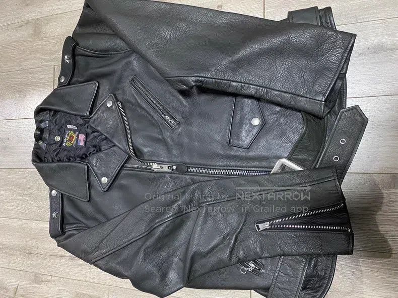 Schott Schott Men's leather jacket Size US XS / EU 42 / 0 - 2 Thumbnail