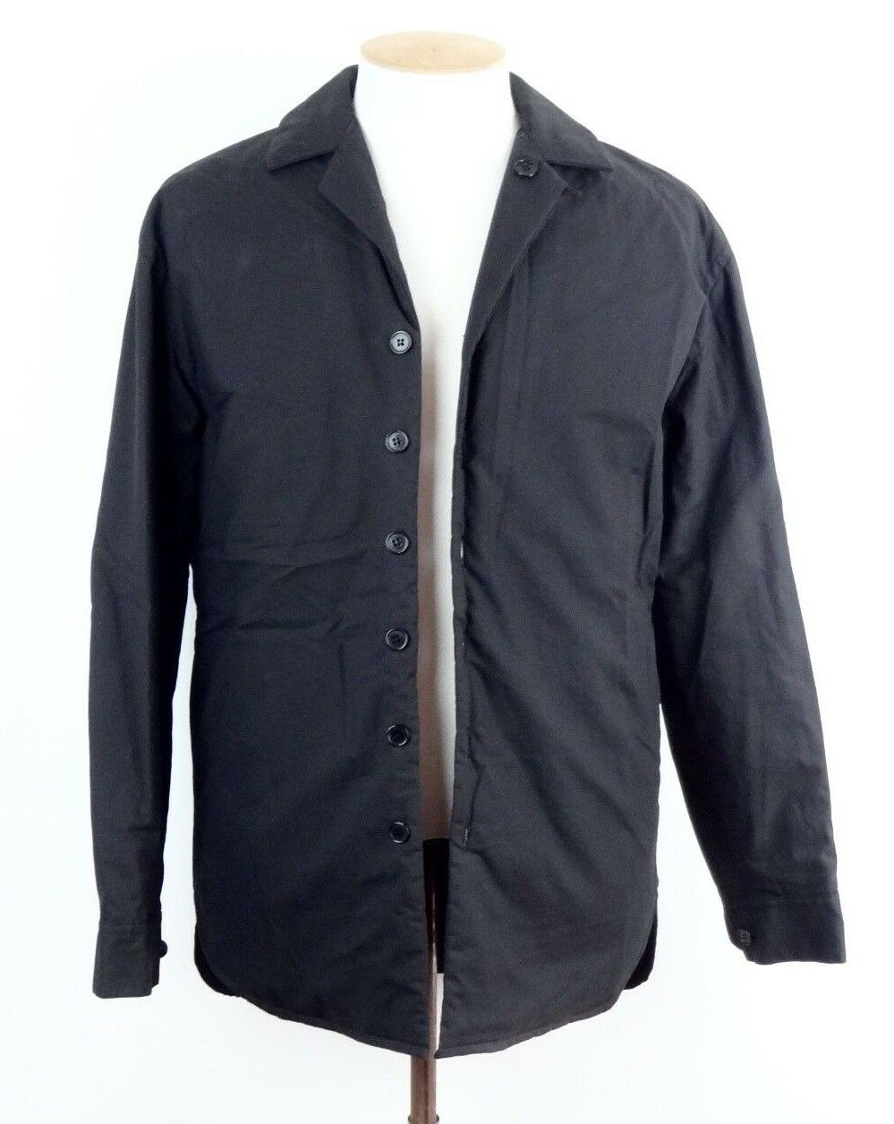 Marni Black Waxed Cotton Insulated Jacket Coat IT50 Size US M / EU 48-50 / 2 - 3 Thumbnail