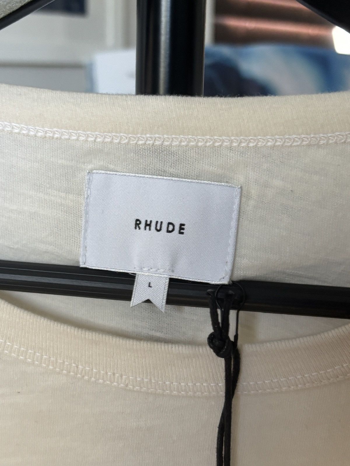 Rhude RHUDE WESTERN DOT LOGO TEE Size US L / EU 52-54 / 3 - 5 Thumbnail