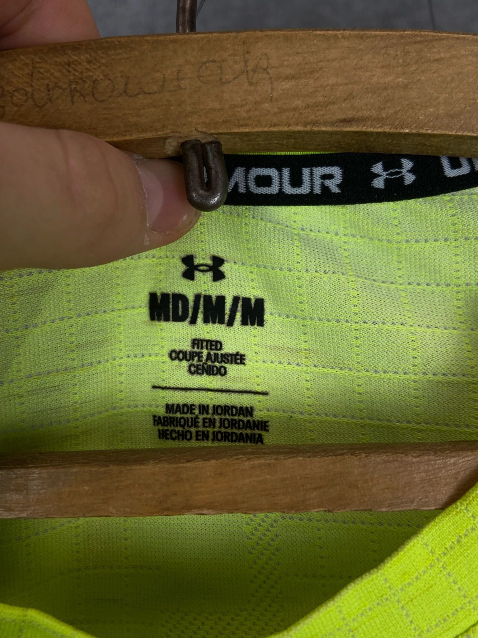 Under Armour Under Armour Training T-Shirt Neon Yellow Mini Logo M Size US M / EU 48-50 / 2 - 3 Thumbnail