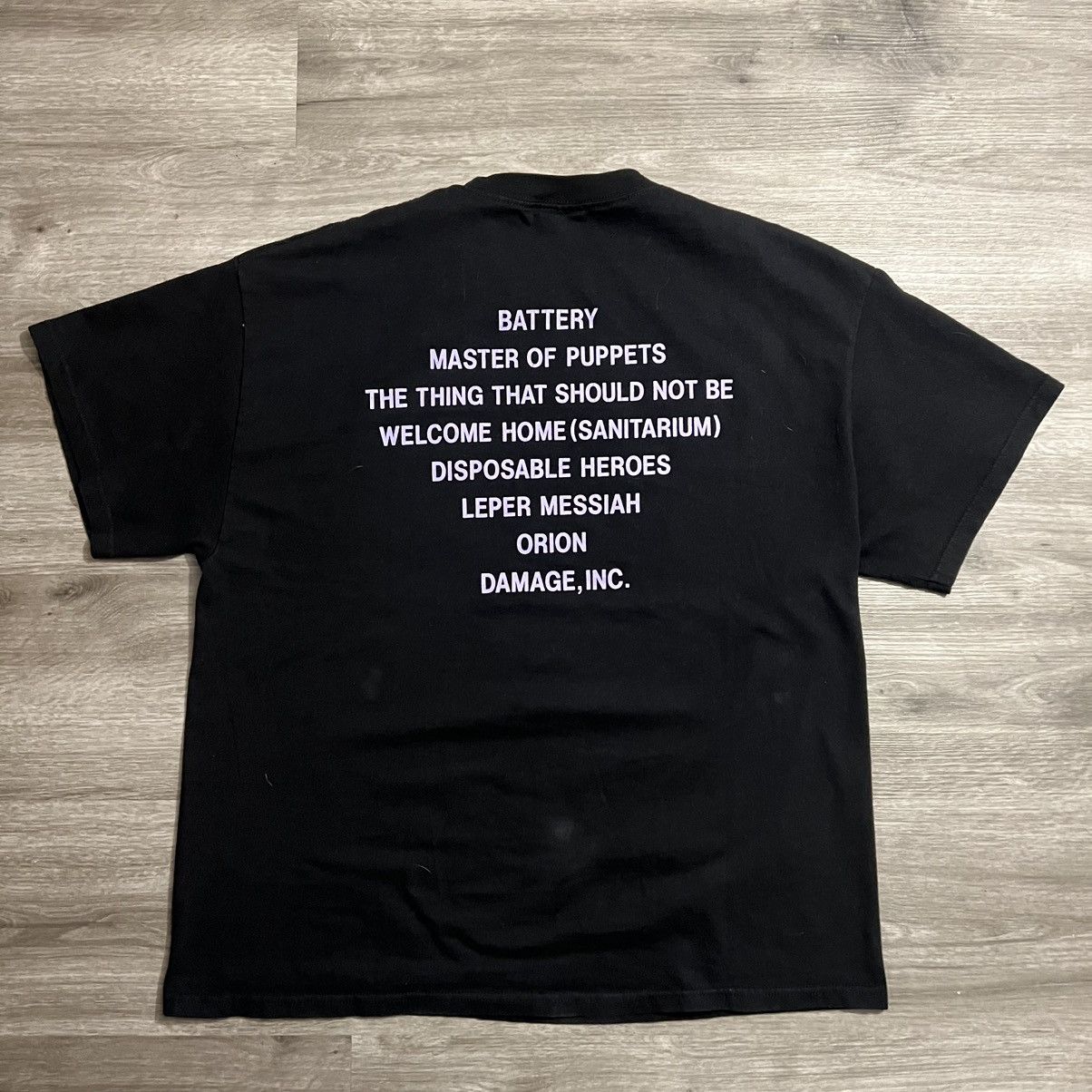 Metallica × Vintage Vintage Metallica Master Of Puppets T-Shirt Size US XL / EU 56 / 4 - 10 Thumbnail