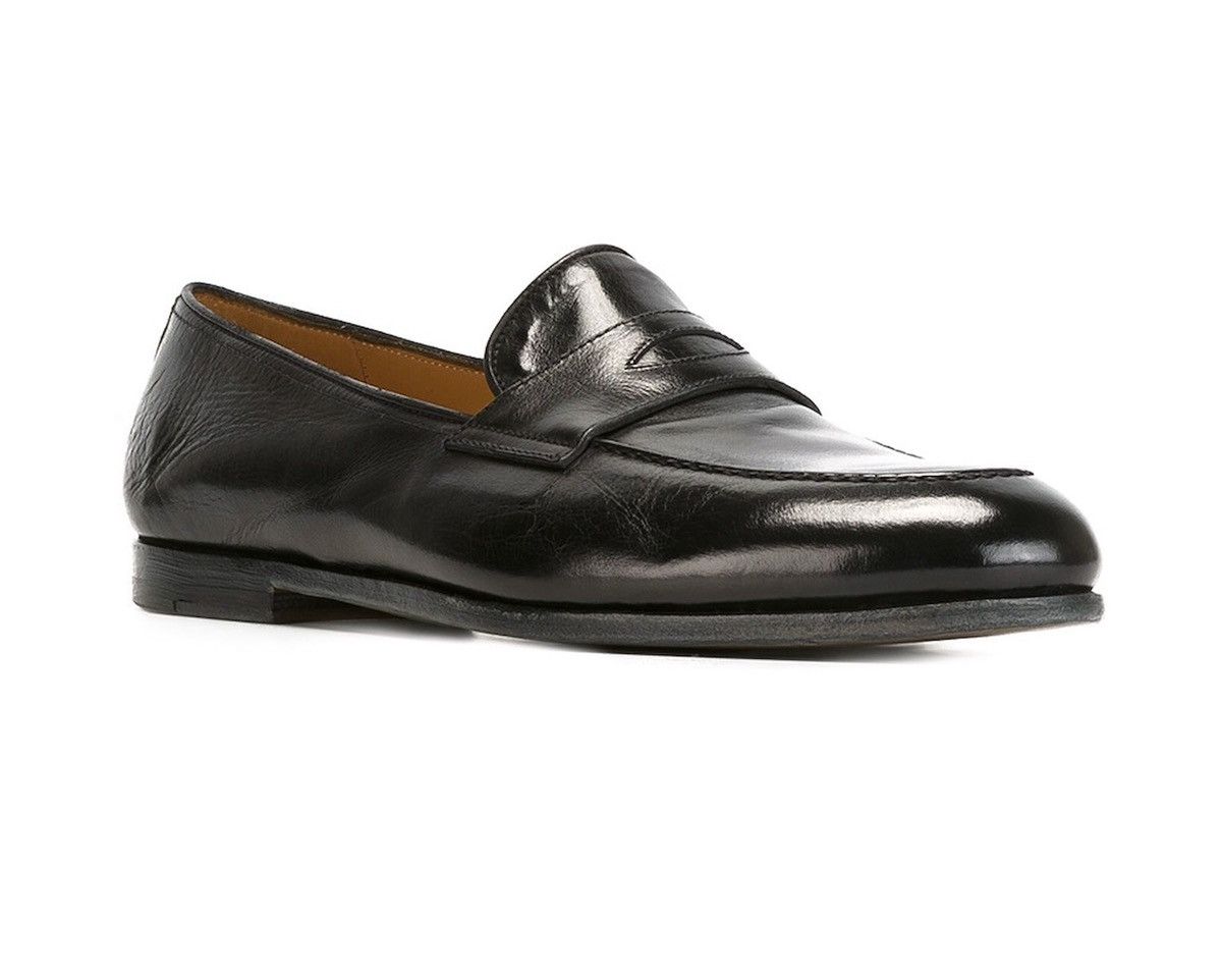 Silvano Sassetti Men’s 🇮🇹 Silvano Sassetti Leather Penny Loafer Sz UK 6/ US 7 Size US 7 / EU 40 - 1 Thumbnail