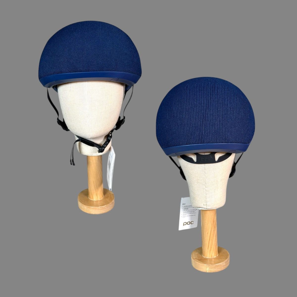 Other POC Myelin Lead Blue Covered Bicycle Helmet Sz M 54-59 cm Size ONE SIZE - 6 Thumbnail
