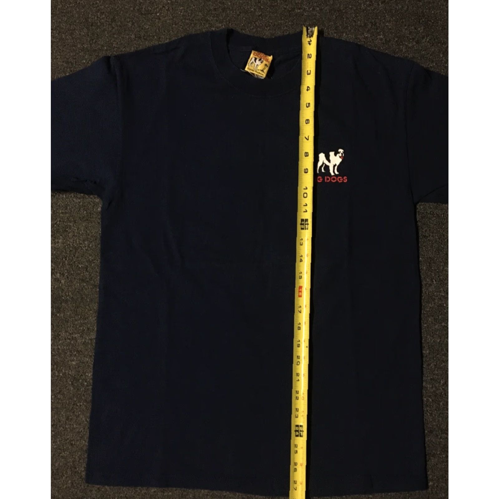 Big Dogs VINTAGE Big Dogs COPS TV Show Parody Shirt M Navy Blue 90s Grunge Humor Funny Dogs Size US M / EU 48-50 / 2 - 7 Thumbnail
