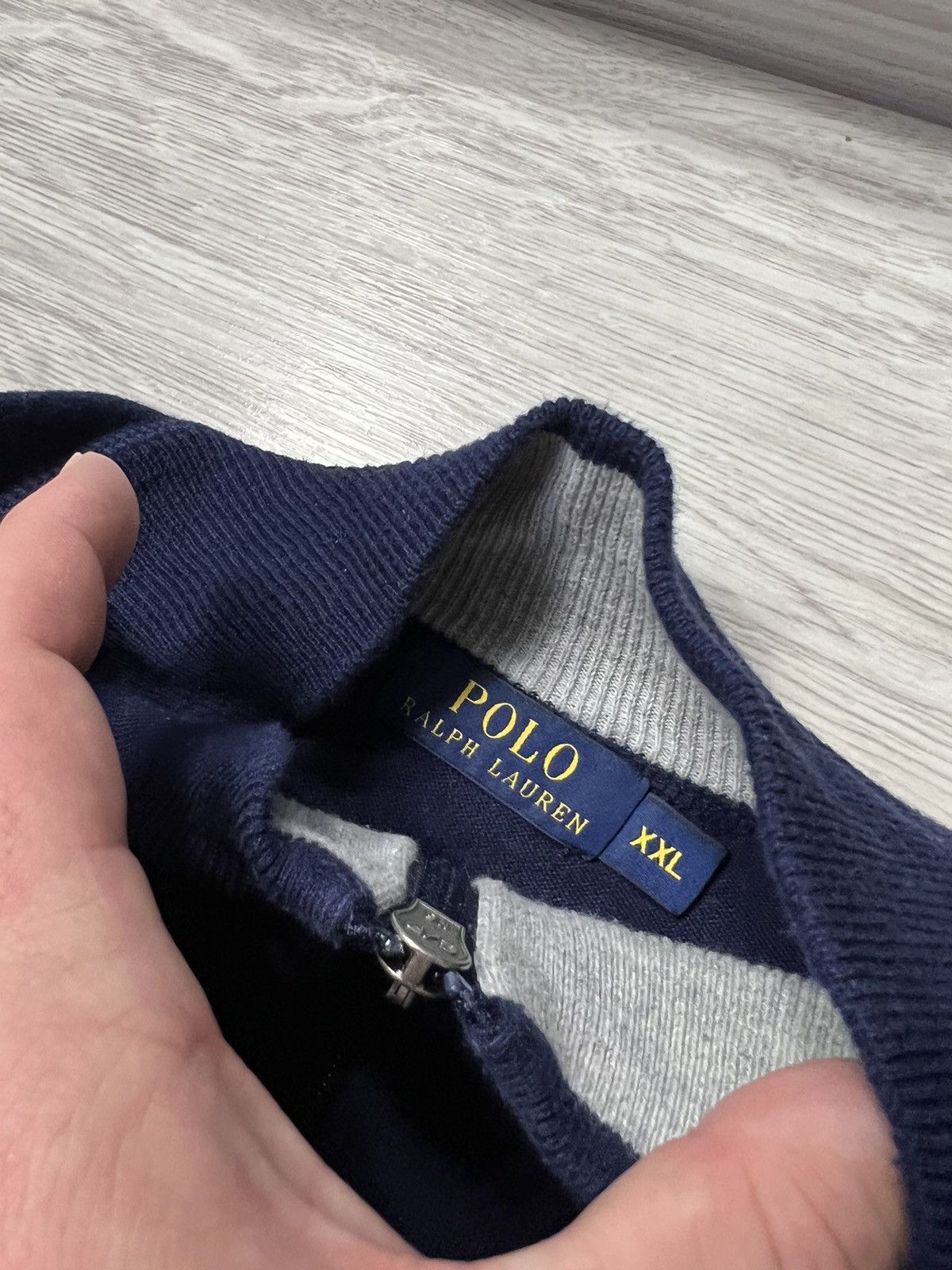 Polo Ralph Lauren Polo Ralph Lauren Full Zip Knitted Bomber Sweater Size US XXL / EU 58 / 5 - 9 Thumbnail