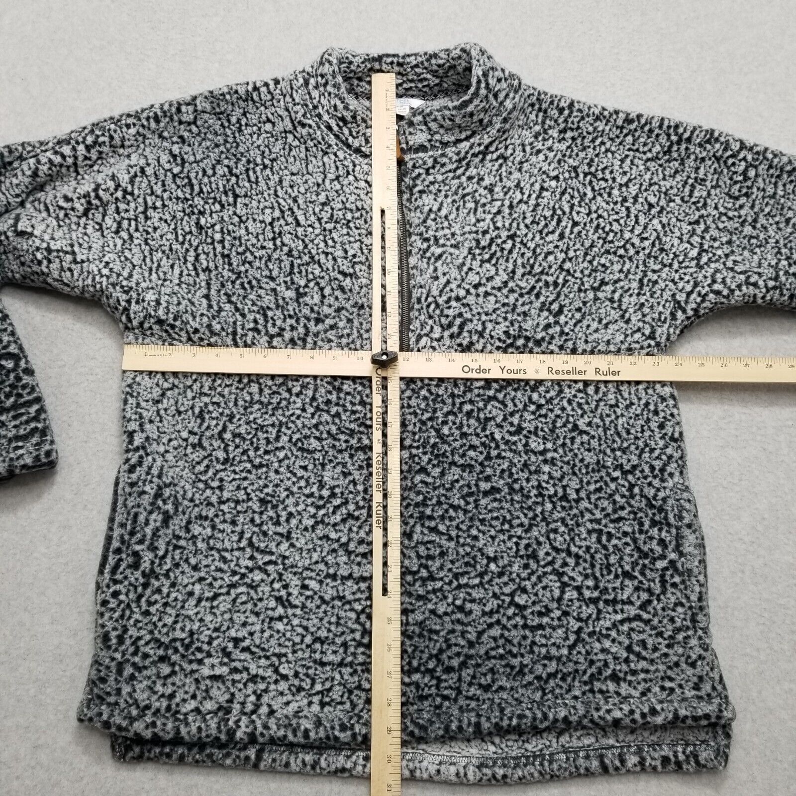 Other Time Tru Sherpa Sweater Mens XL Zip Pockets Pullover Size US XL / EU 56 / 4 - 4 Thumbnail