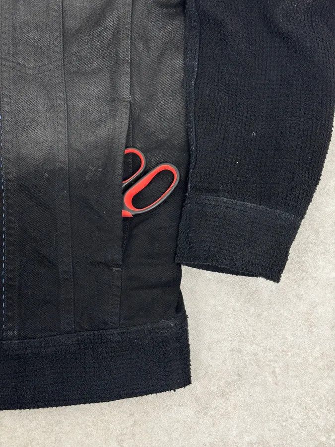 Diesel AW2016 Diesel Grey Black Gradient Trucker Jacket Size US M / EU 48-50 / 2 - 8 Thumbnail