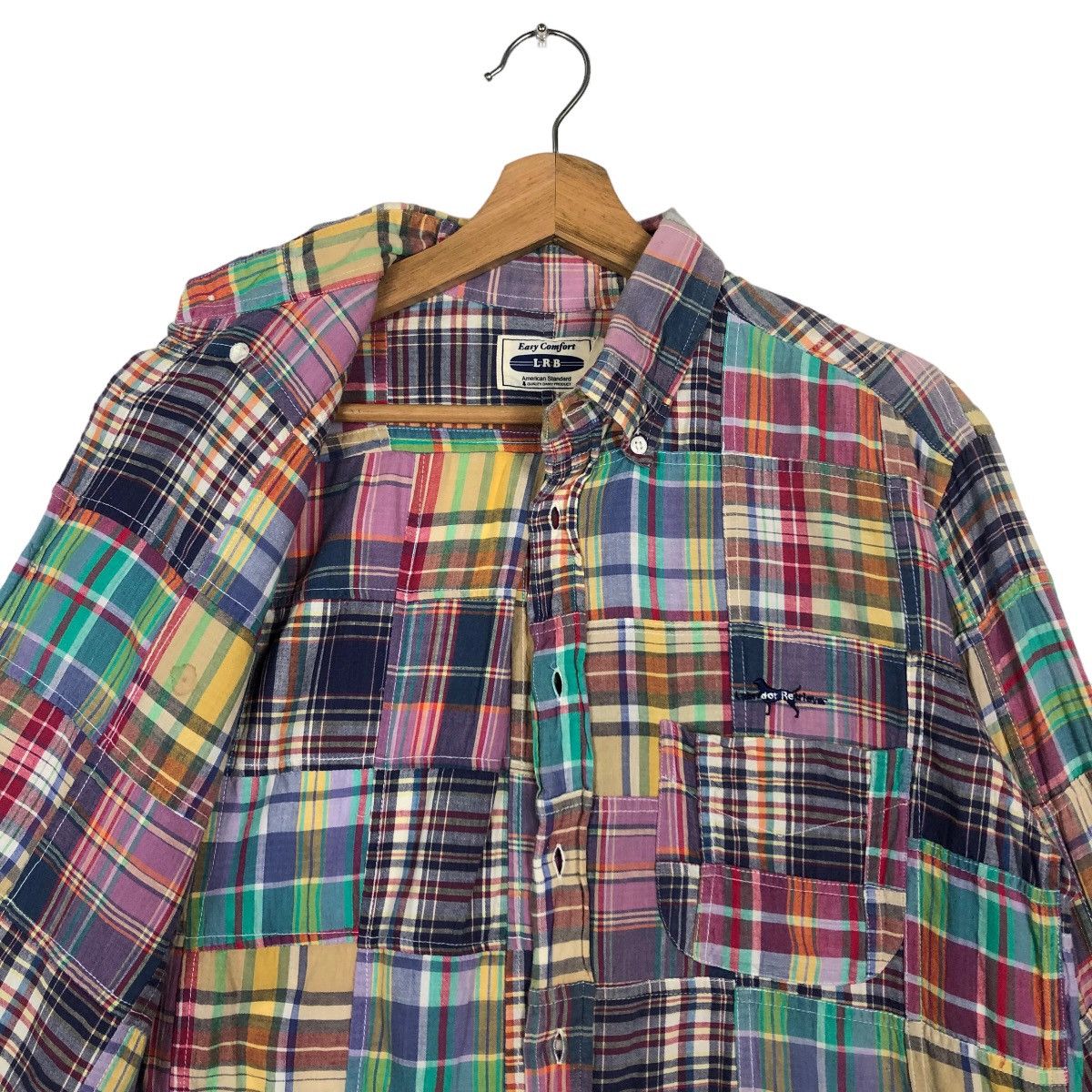 Japanese Brand 🔥Patch Work Tartan Design LRB Japan Issey Miyake Size US L / EU 52-54 / 3 - 10 Thumbnail