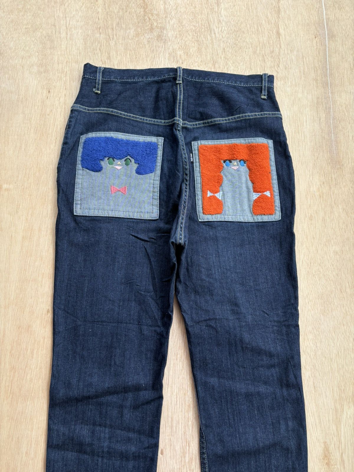Issey Miyake × Japanese Brand × Ne-Net Ne-Net By Issey Miyake Denim Pants Size US 32 / EU 48 - 4 Thumbnail