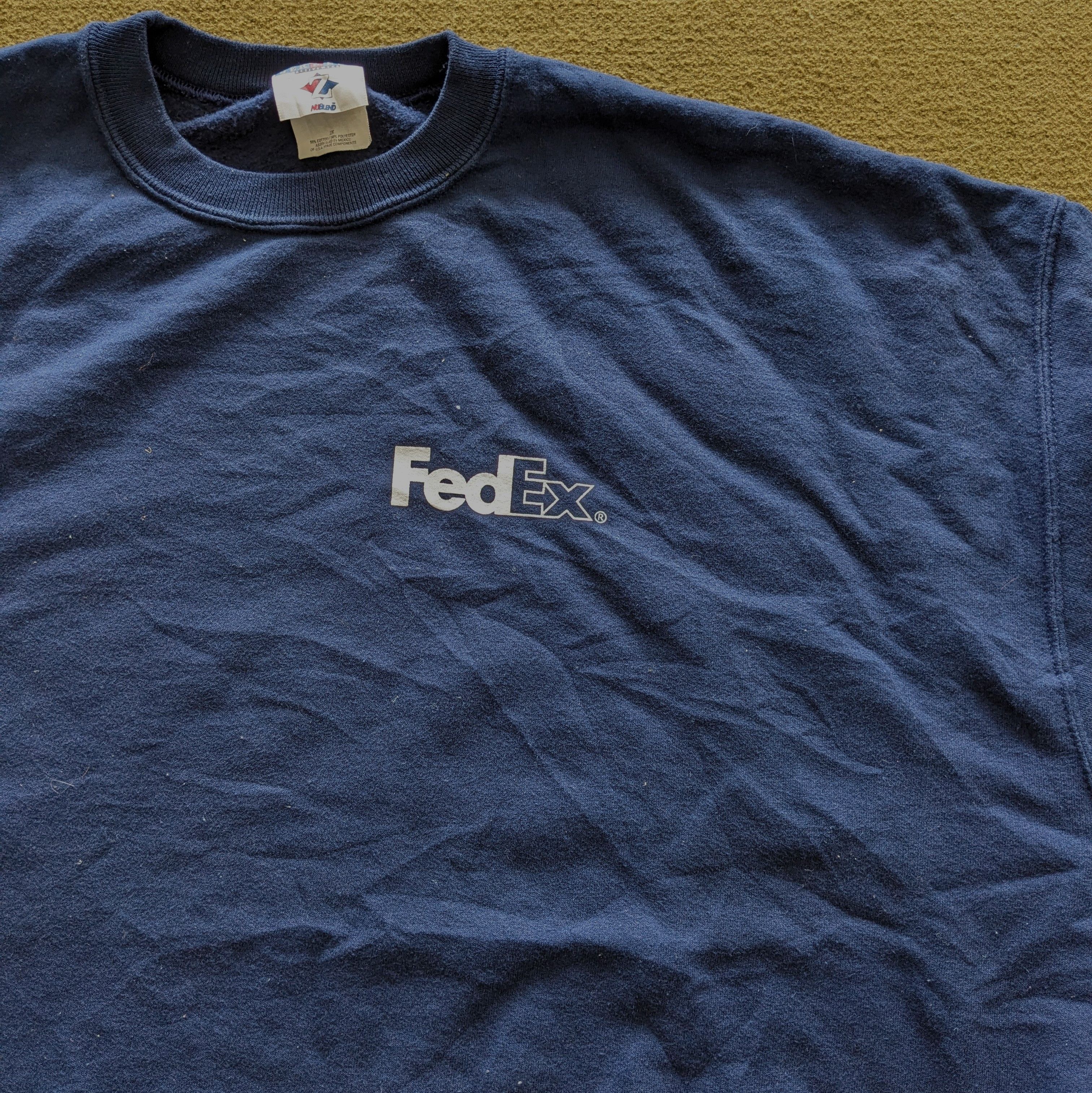 Vintage Vintage FedEx Crewneck Sweatshirt Size US XXL / EU 58 / 5 - 2 Thumbnail