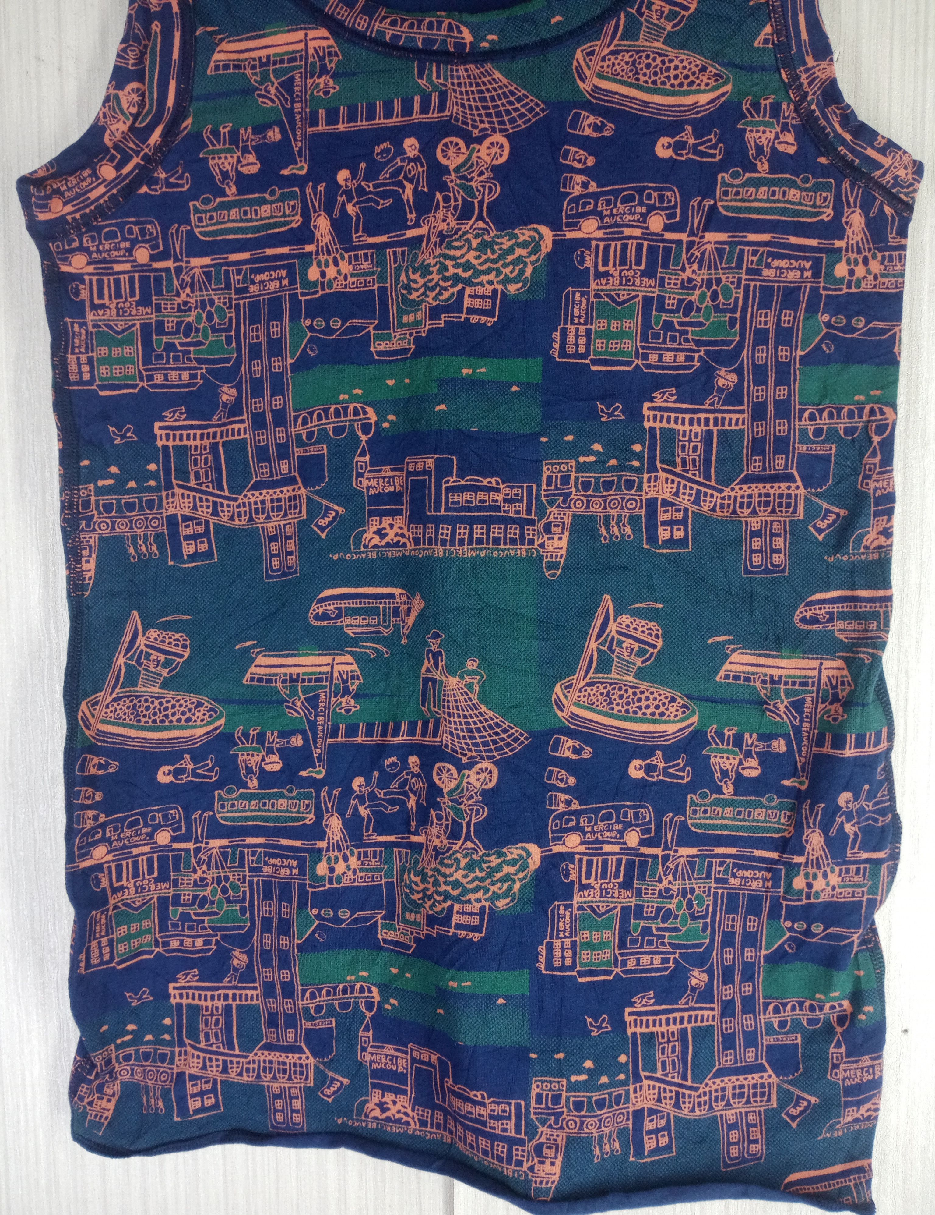 mercibeaucoup Rare Vintage Mercibeaucoup ISSEY MIYAKE Tank Top Size US S / EU 44-46 / 1 - 4 Thumbnail
