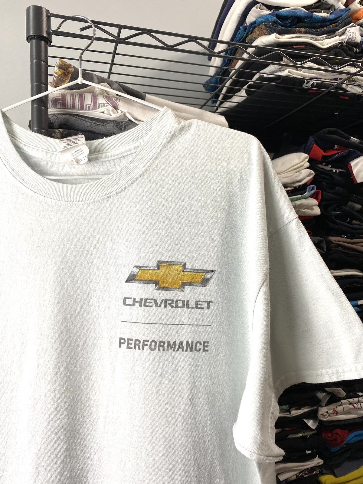Vintage Vintage Chevrolet Racing T Shirt Corvette Camaro SS Size US XL / EU 56 / 4 - 3 Thumbnail