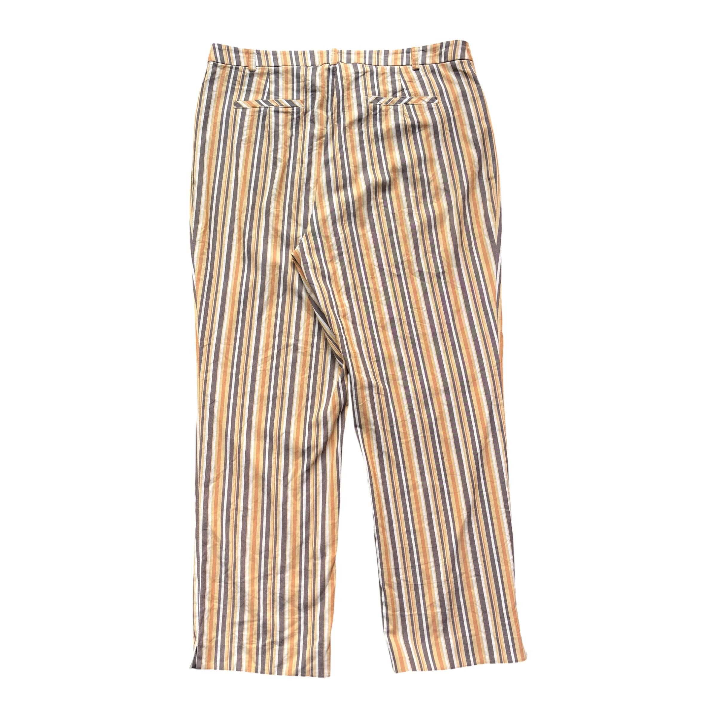 Balenciaga balenciaga yellow striped pants made in italy Size 24" / US 00 / IT 34 - 2 Thumbnail