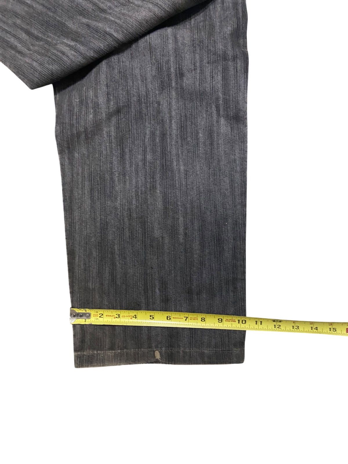 Rap Tees × Vintage Vintage Notorious BIG Jeans Mens 34x30 Black Denim Baggy Fit Size US 34 / EU 50 - 17 Thumbnail
