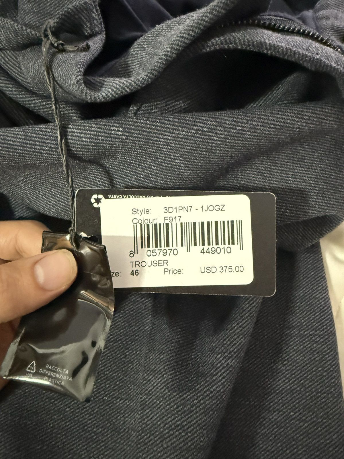 Emporio Armani Emporio Armani Trousers Size US 32 / EU 48 - 3 Thumbnail
