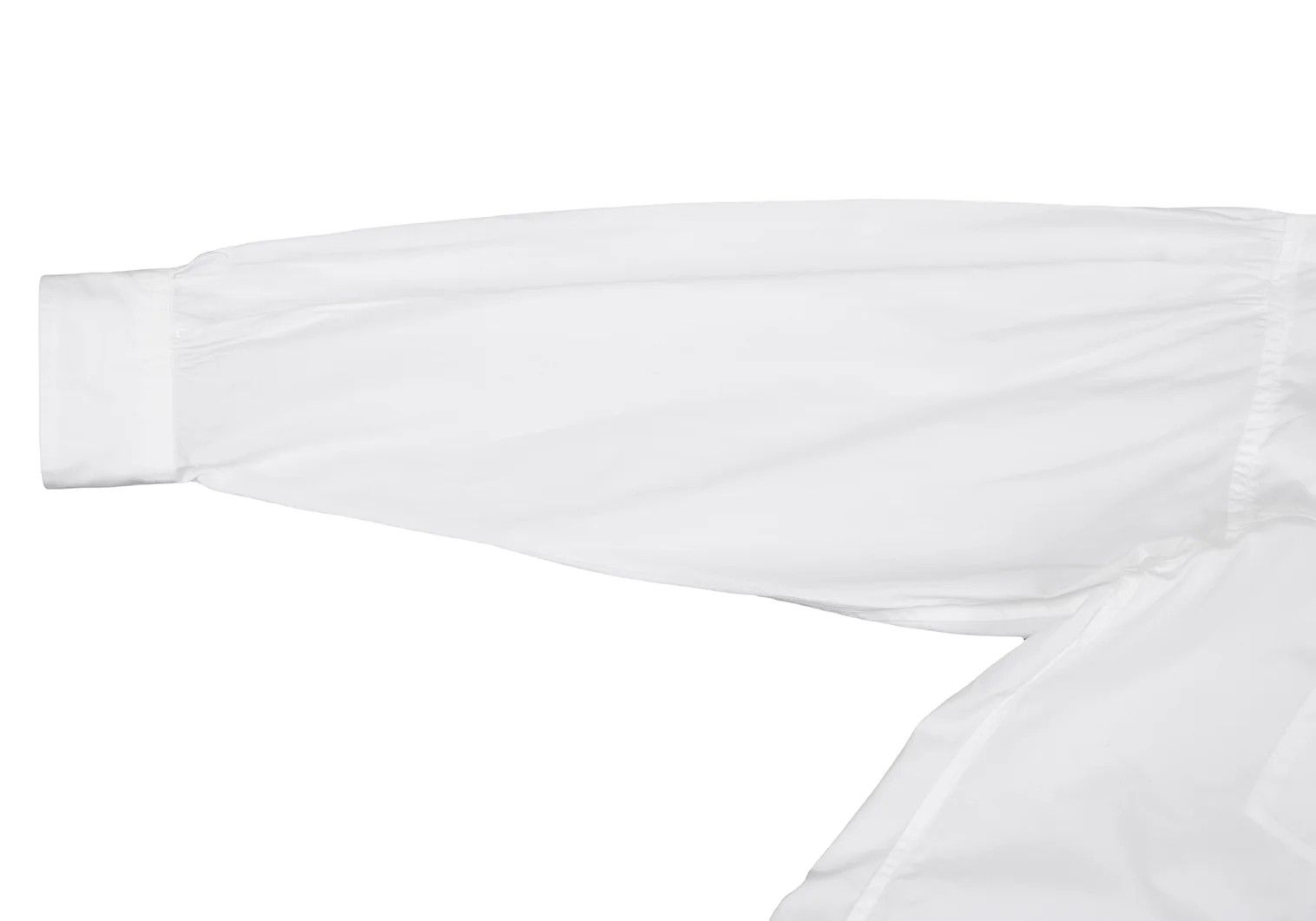 Yohji Yamamoto Yohji Yamamoto Gathered Design Cotton Shirt Size US M / EU 48-50 / 2 - 5 Thumbnail