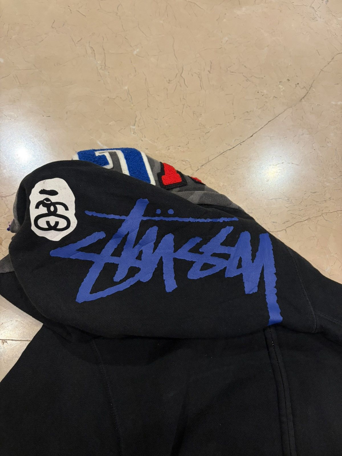 Bape × Stussy Bape X Stussy shark hoodie (RARE) Size US M / EU 48-50 / 2 - 3 Thumbnail