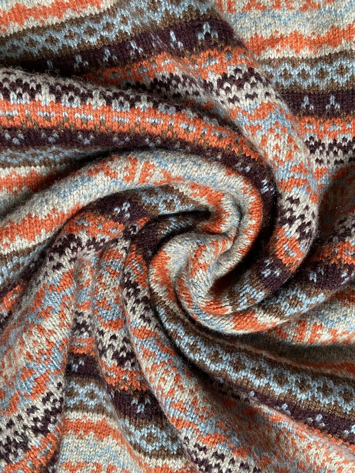 Other Vintage 90's GU Japan Fair Isle Knit Winter Streetwear Size US M / EU 48-50 / 2 - 10 Thumbnail