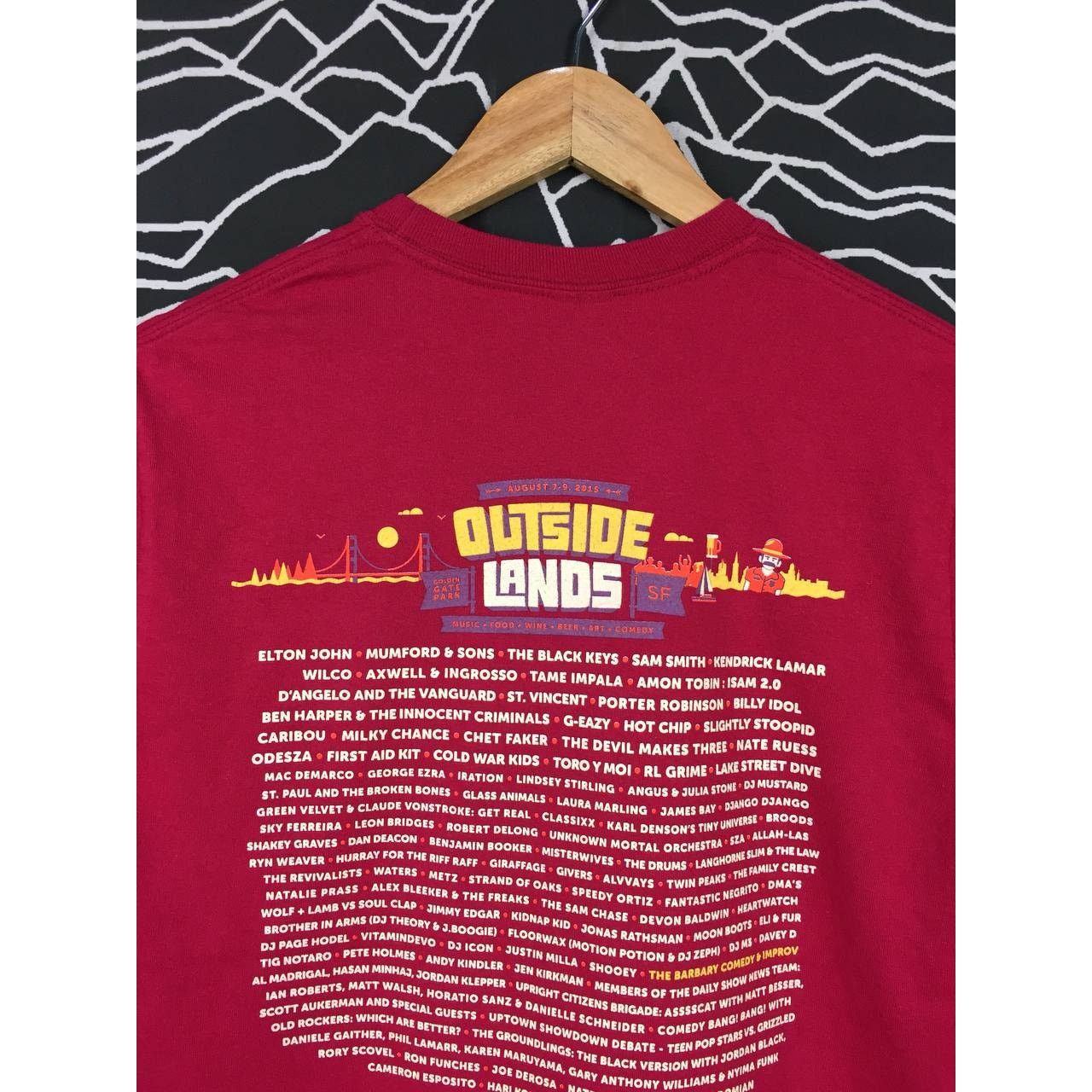 Band Tees × Vintage Outside Lands 2015 Music And Arts Festival Tee Size S Size US S / EU 44-46 / 1 - 8 Thumbnail