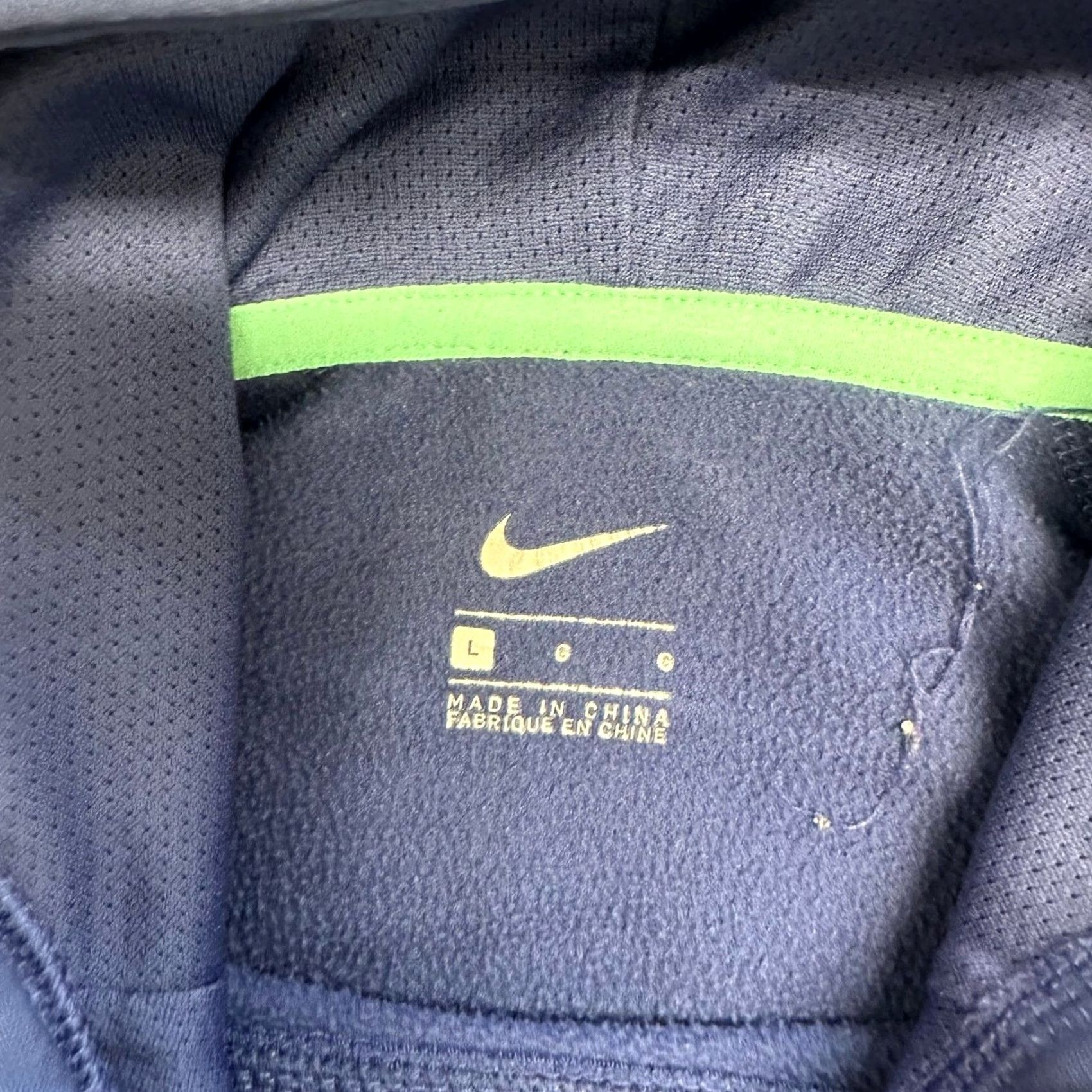 Nike Nike Purple Womens L Hoodie Sports Swoosh Brand Spellout Athletic Pullover Kangaroo Pockets 100% Polyester Mens? Size L / US 10 / IT 46 - 4 Thumbnail