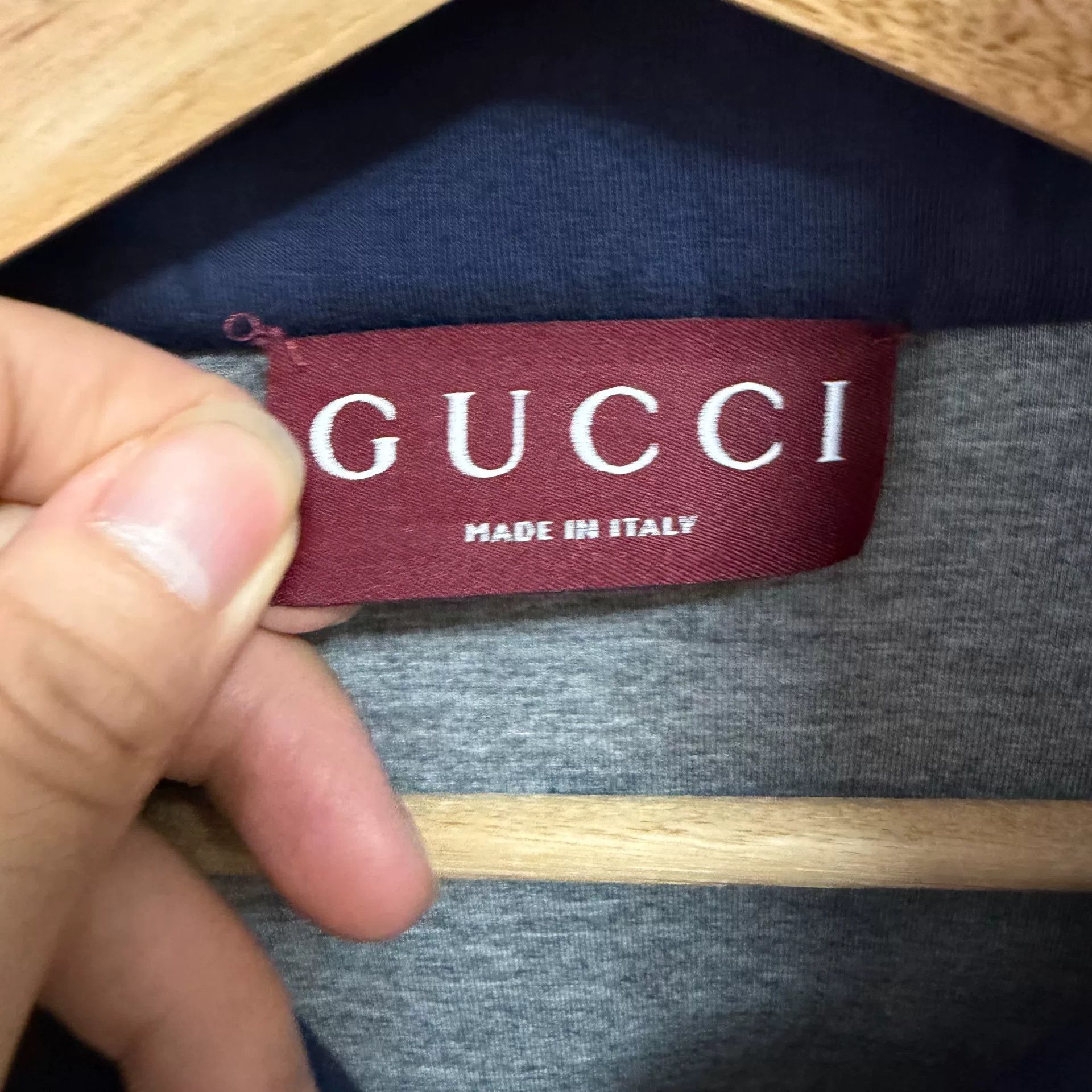 Gucci Gucci SS25 Logo Patch Half-Zip Sweatshirt Size US S / EU 44-46 / 1 - 5 Thumbnail