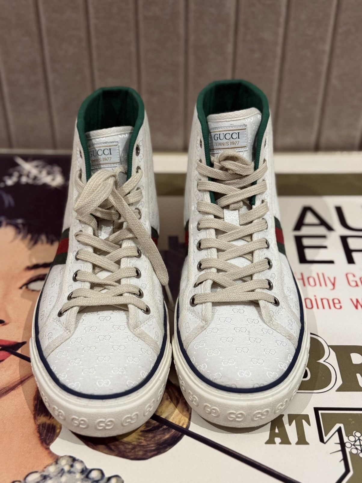 Gucci Gucci Hi Tops Size US 9 / EU 42 - 1 Thumbnail
