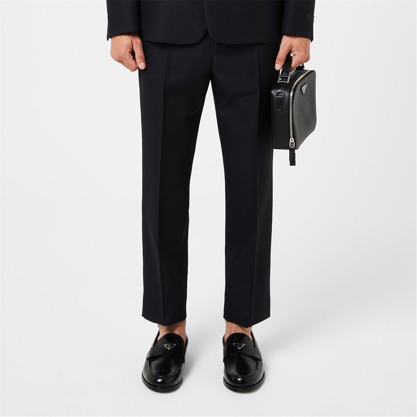 Prada PRADA Mohair Straight Trousers - M Size 40R - 2 Thumbnail