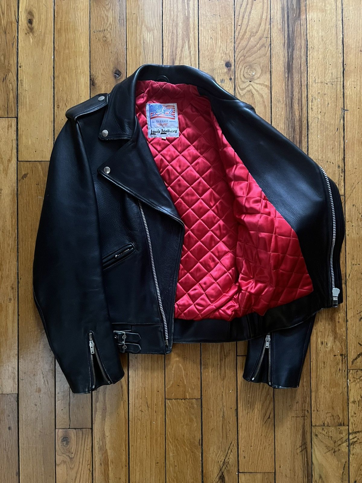 Lewis Leathers Very rare Lewis Leathers Bud Ganz Whirlwind Leather Jacket Size US S / EU 44-46 / 1 - 5 Thumbnail