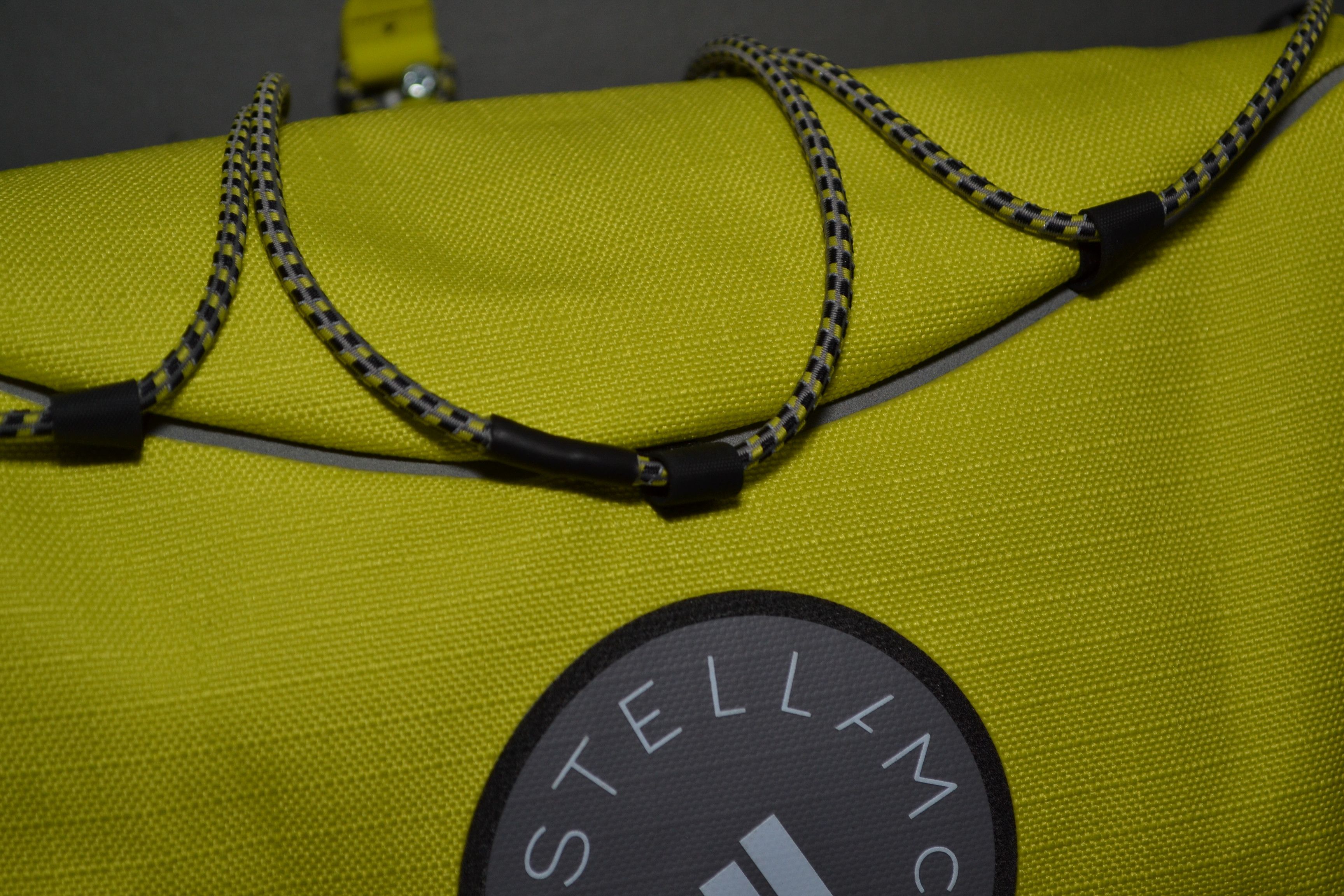 Adidas × Stella McCartney Adidas By Stella McCartney Multi Bag Fluorescent Yellow New Size ONE SIZE - 6 Thumbnail