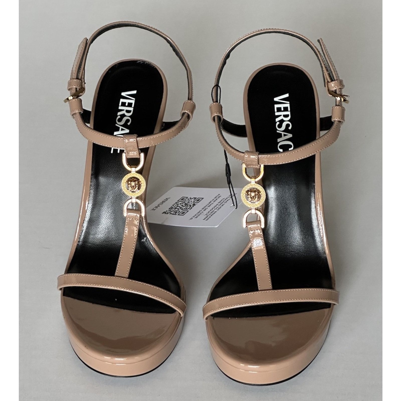 Versace Versace Leather Pump Shoes Sandals Blush 10 US 013713 Size US 10 / IT 40 - 11 Thumbnail