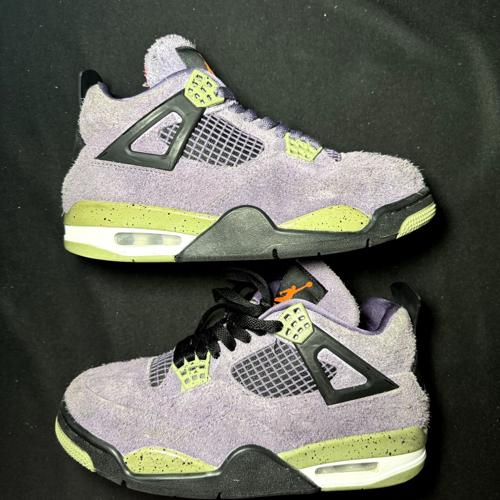 Jordan Brand × Nike Size 7 - Wmns Air Jordan 4 Retro Canyon Purple Women's Shoes Size US 7 / IT 37 - 2 Thumbnail