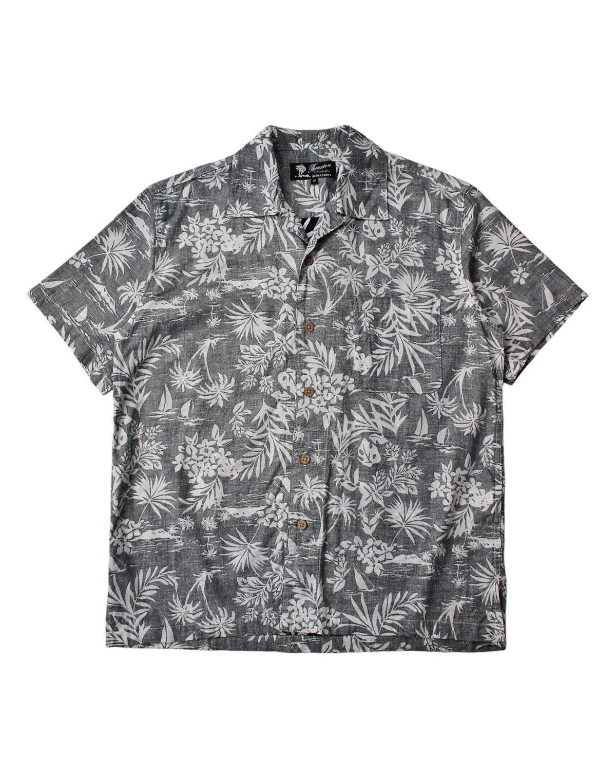 Japanese Brand THRUXTON LINEN ALOHA SHIRTS Size US M / EU 48-50 / 2 - 1 Thumbnail
