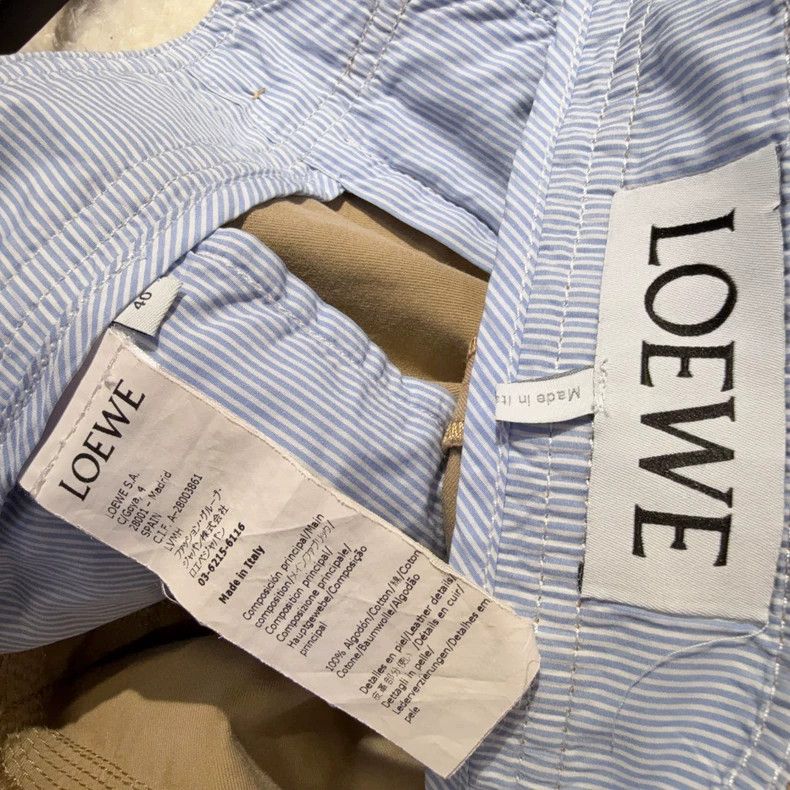 Loewe LOEWE Women's patchwork pleated lantern casual pants Size 26" / US 2 / IT 38 - 5 Thumbnail