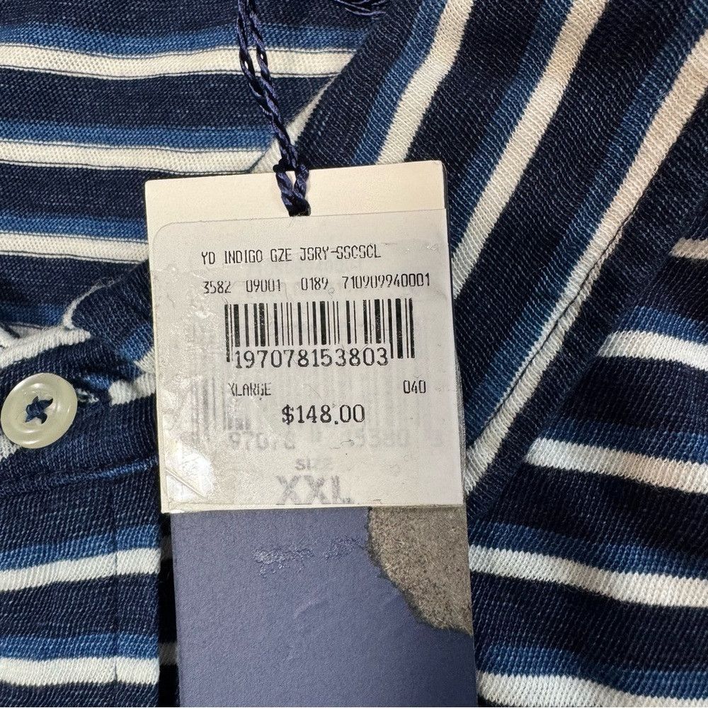 Polo Ralph Lauren NWT New $148 Polo Ralph Lauren Striped Jersey Polo Cotton S Size US XXL / EU 58 / 5 - 7 Thumbnail
