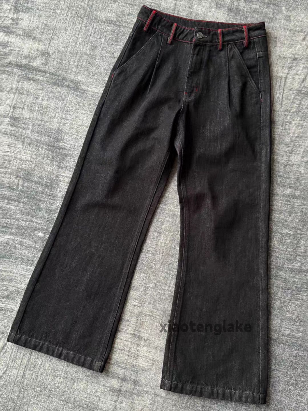 Jean xtl vintage washed faded loose baggy flared y2k jeans Size US 34 / EU 50 - 5 Thumbnail