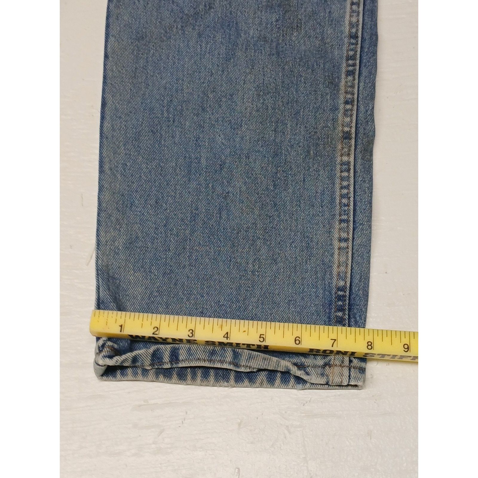 Other Unifirst Men's Blue Denim (38x34) Comfort Straight Jeans Size US 38 / EU 54 - 2 Thumbnail
