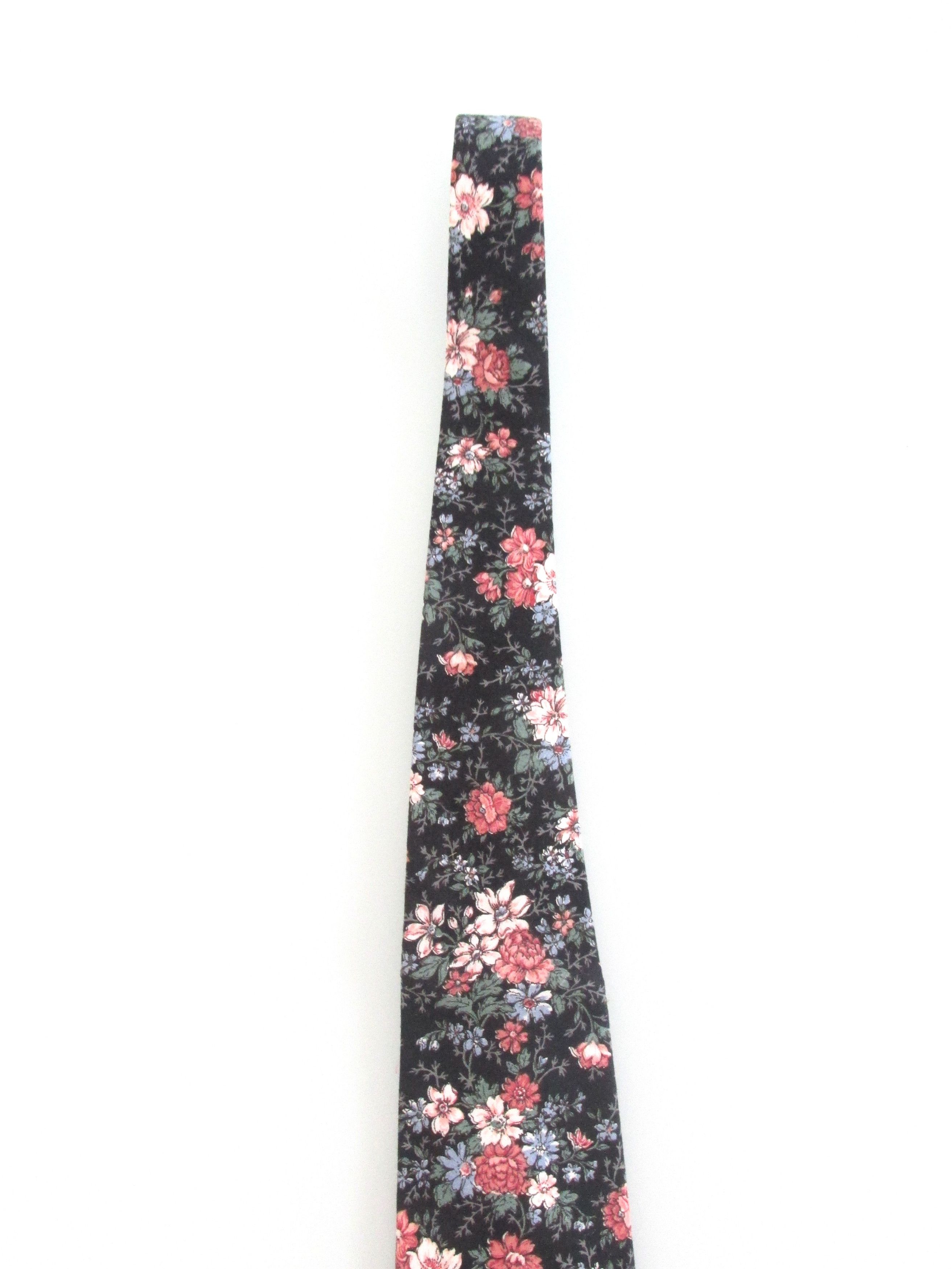 Hunt Club Hunt Club Men's Cotton Floral Tie Size ONE SIZE - 3 Thumbnail