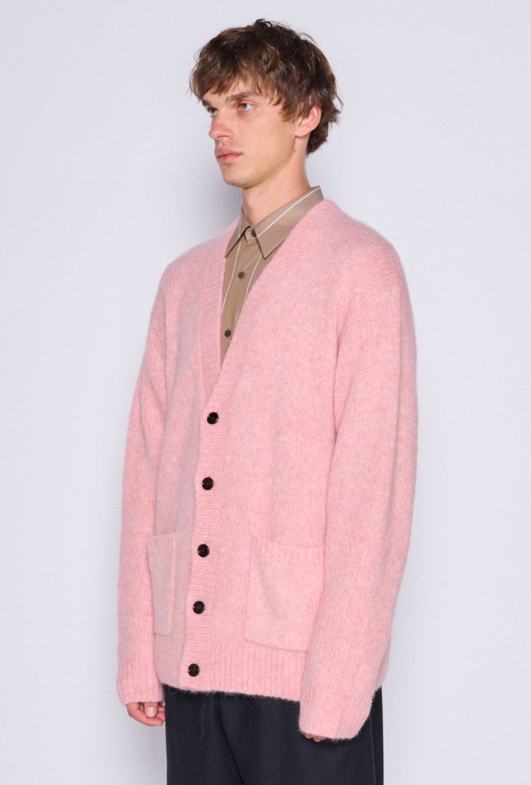 Dries Van Noten Last Size Dries Van Noten Knitted Woolen Cardigan Size US XL / EU 56 / 4 - 2 Thumbnail
