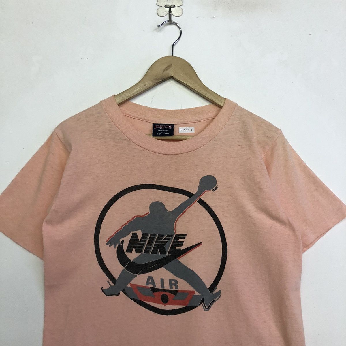 Jansport × Vintage Vintage Jansport Nike Air Logo Tshirt Size US S / EU 44-46 / 1 - 2 Thumbnail