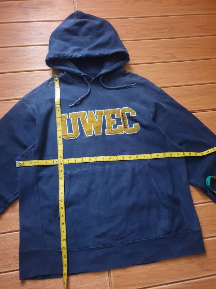 Champion CHAMPION Uwec blugolds hoodie sweater Size US XL / EU 56 / 4 - 5 Thumbnail