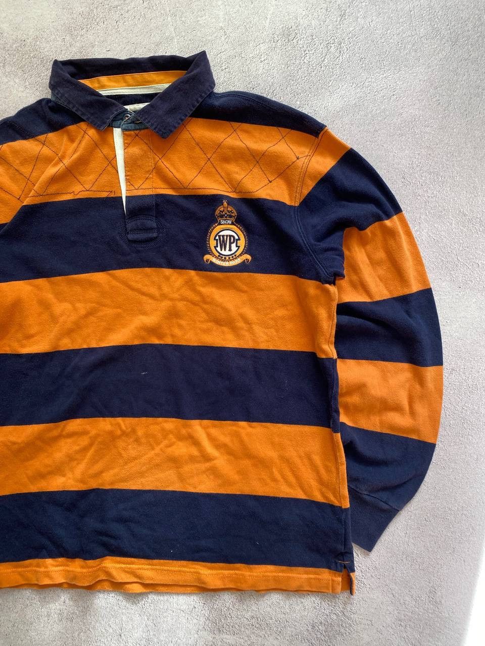 Polo Ralph Lauren × Vintage Polo Ralph Lauren style distressed rugby polo sweatshirt Size US XL / EU 56 / 4 - 3 Thumbnail