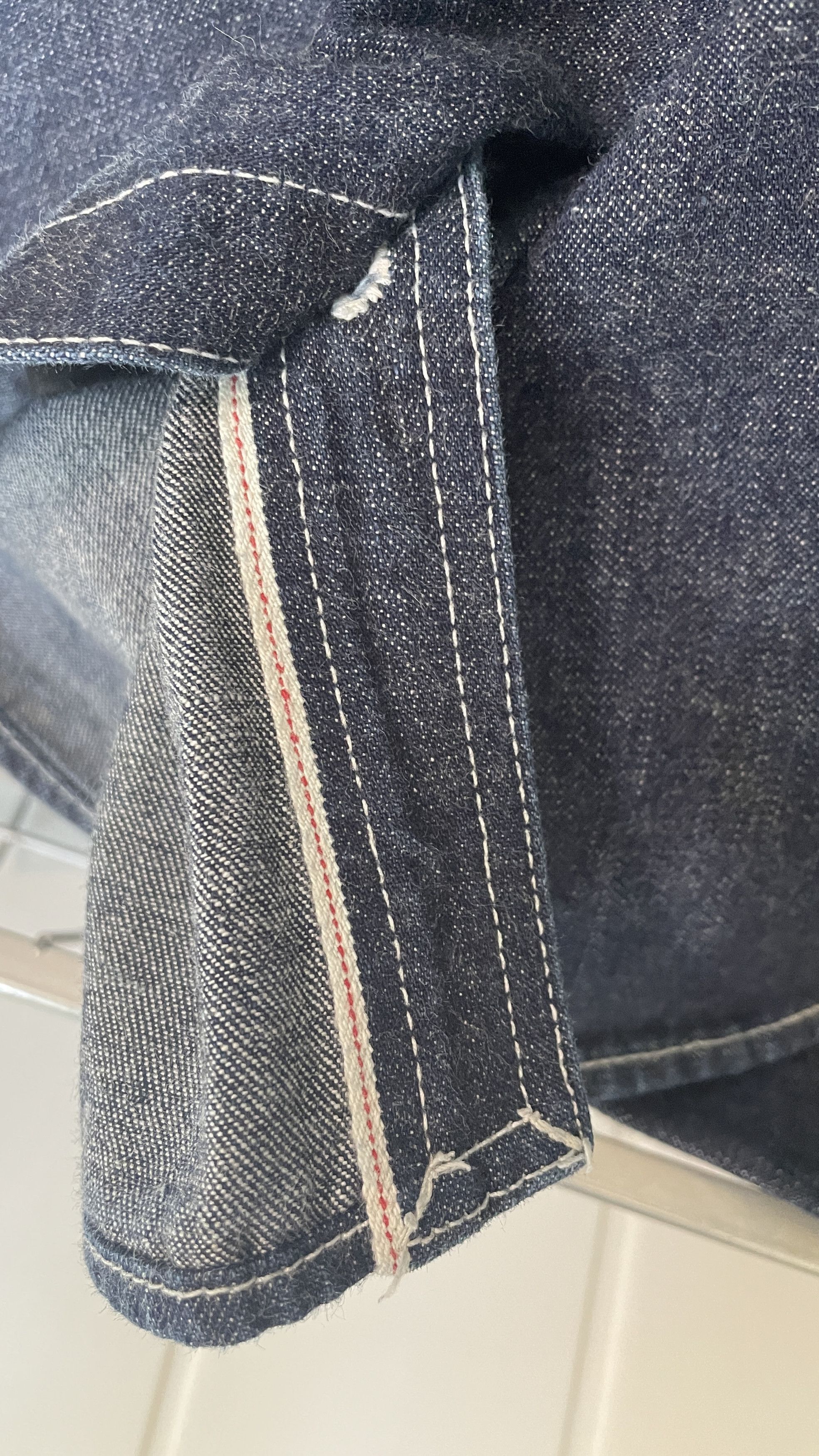 Rogue Territory Selvedge Denim Workshirt S-M Size US S / EU 44-46 / 1 - 13 Thumbnail