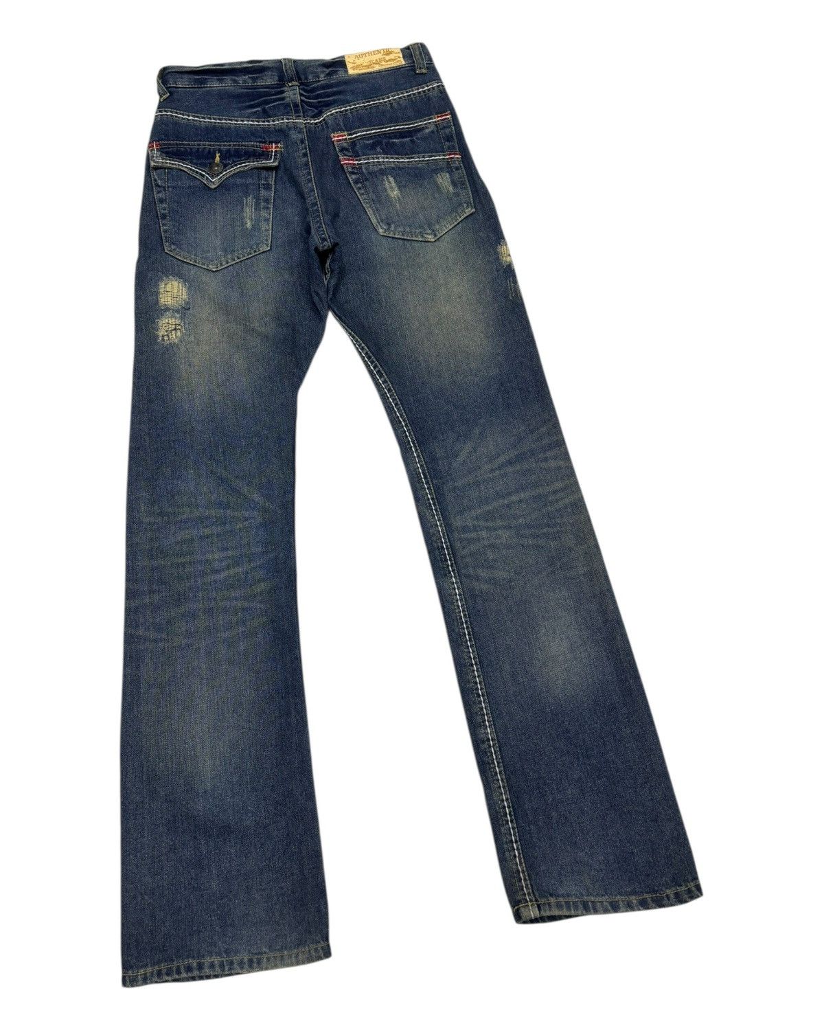 Kapital Authentic Jeans Big Stitch Bootcut Kapital Style Distressed Size US 29 - 4 Thumbnail
